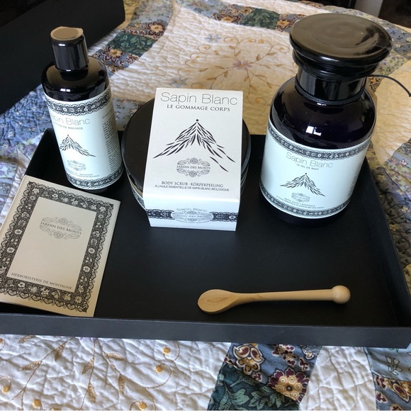 Jardin Des Monts Sapin Blanc Energy Boost Prestige Limited Edition Spa Kit - Picture 2 of 12